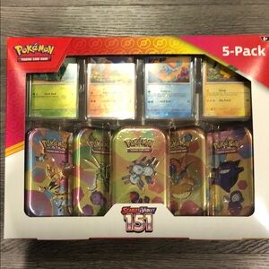 POKÉMON SCARLET&MYERS 151, Limited Game 5-Pack